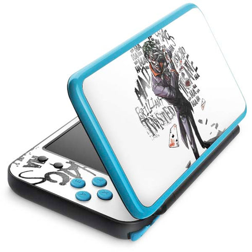 DC Comics The Joker Brilliantly Twisted Nintendo 2DS XL (2017) Skin